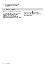 Preview for 40 page of Electrolux EIS62443 User Manual