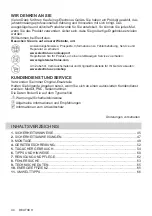 Предварительный просмотр 44 страницы Electrolux EIV63443 User Manual