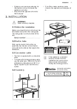 Предварительный просмотр 7 страницы Electrolux EIV65344 User Manual