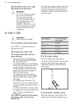 Preview for 10 page of Electrolux EIV744 User Manual