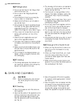 Preview for 20 page of Electrolux EJ2300AOW User Manual