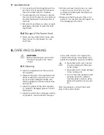 Preview for 20 page of Electrolux EJ2300AOX User Manual