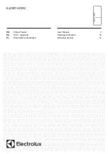 Preview for 1 page of Electrolux EJ2801AOW2 User Manual