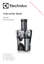 Electrolux EJE977 Instruction Book preview