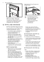 Предварительный просмотр 8 страницы Electrolux EJF1801FW User Manual