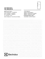 Electrolux EJF4850JOW User Manual предпросмотр