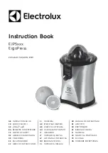 Electrolux EJP5 Series Instruction Book preview