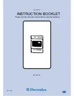 Electrolux EK 5701 Instruction Booklet preview