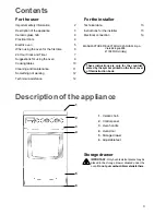 Предварительный просмотр 3 страницы Electrolux EK 5734 Instruction Booklet