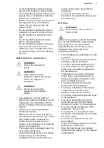 Preview for 5 page of Electrolux EK242SLBR User Manual