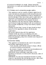 Preview for 3 page of Electrolux EK274BN User Manual