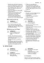 Preview for 25 page of Electrolux EK274BN User Manual