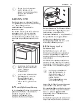 Preview for 33 page of Electrolux EK274BN User Manual