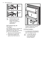 Предварительный просмотр 30 страницы Electrolux EK276BN User Manual