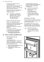 Предварительный просмотр 36 страницы Electrolux EK276BNLSW User Manual