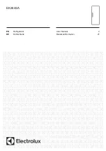 Preview for 1 page of Electrolux EK284SA User Manual