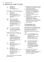 Preview for 32 page of Electrolux EK284SA User Manual