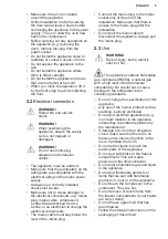 Preview for 5 page of Electrolux EK284SALWE User Manual