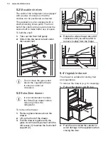 Предварительный просмотр 12 страницы Electrolux EK284SALWE User Manual