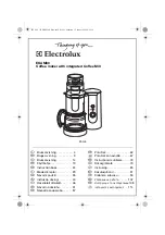 Предварительный просмотр 1 страницы Electrolux EKAM80 Instruction Book