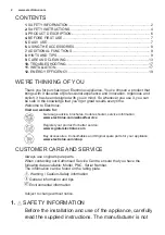 Preview for 2 page of Electrolux EKB000W User Manual