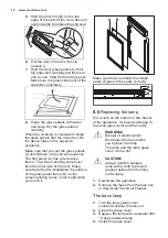 Preview for 16 page of Electrolux EKB000W User Manual