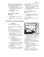 Preview for 11 page of Electrolux ekb500 User Manual