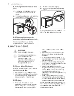 Preview for 14 page of Electrolux ekb500 User Manual