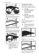 Preview for 12 page of Electrolux EKB500W User Manual