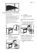 Preview for 13 page of Electrolux EKB500W User Manual