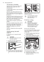 Preview for 28 page of Electrolux EKB500W User Manual