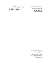 Предварительный просмотр 1 страницы Electrolux EKC 60353 Instruction Booklet