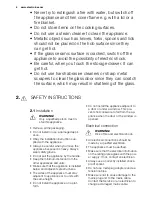 Preview for 4 page of Electrolux EKC54503O User Manual