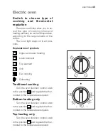 Preview for 10 page of Electrolux EKC60351 Instruction Book