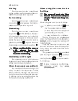 Preview for 11 page of Electrolux EKC60351 Instruction Book