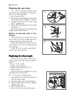 Preview for 25 page of Electrolux EKC60351 Instruction Book