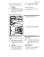 Preview for 21 page of Electrolux EKC603600 User Manual