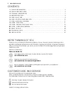 Preview for 2 page of Electrolux EKC6051FO User Manual