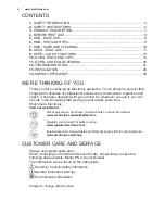 Preview for 2 page of Electrolux EKC6450AOW User Manual