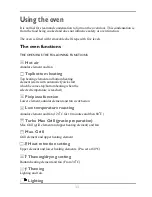 Preview for 34 page of Electrolux EKD60750 User Manual