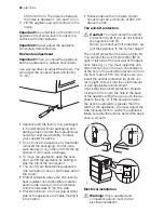 Предварительный просмотр 24 страницы Electrolux EKD60950 User Manual