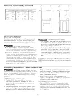 Preview for 12 page of Electrolux EKDR14XAKW0 Owner'S Manual