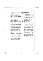 Preview for 27 page of Electrolux EKF3 series Instruction Book