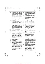 Предварительный просмотр 9 страницы Electrolux EKF31 SERIES Instruction Book