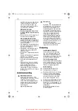 Предварительный просмотр 12 страницы Electrolux EKF31 SERIES Instruction Book