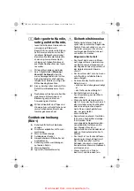 Предварительный просмотр 23 страницы Electrolux EKF31 SERIES Instruction Book