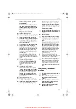 Предварительный просмотр 41 страницы Electrolux EKF31 SERIES Instruction Book