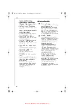 Предварительный просмотр 56 страницы Electrolux EKF31 SERIES Instruction Book