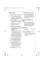 Preview for 39 page of Electrolux EKF60 series Instruction Book