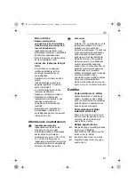 Preview for 81 page of Electrolux EKF60 series Instruction Book